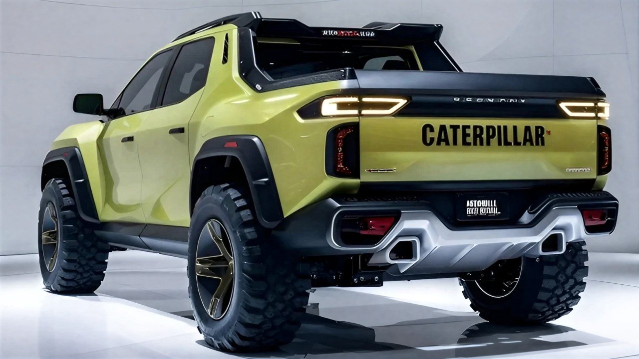 Caterpillar Pickup Truck New Unveiled 2026: Massive Power, Smart Tech